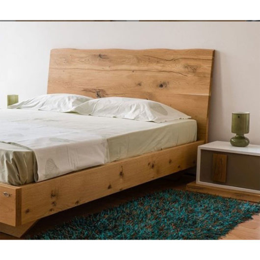 WOOD DOUBLE BED
